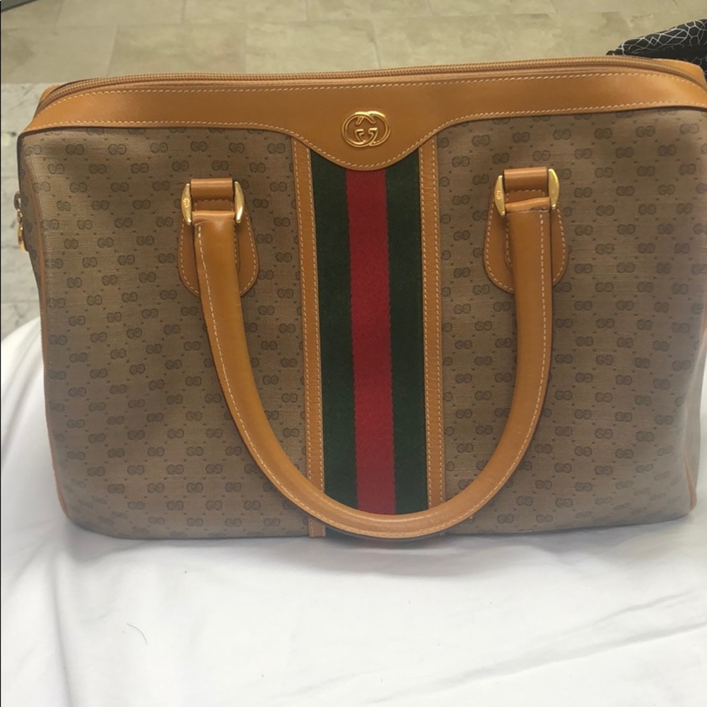 Authentic Vintage Gucci Top Handle bag